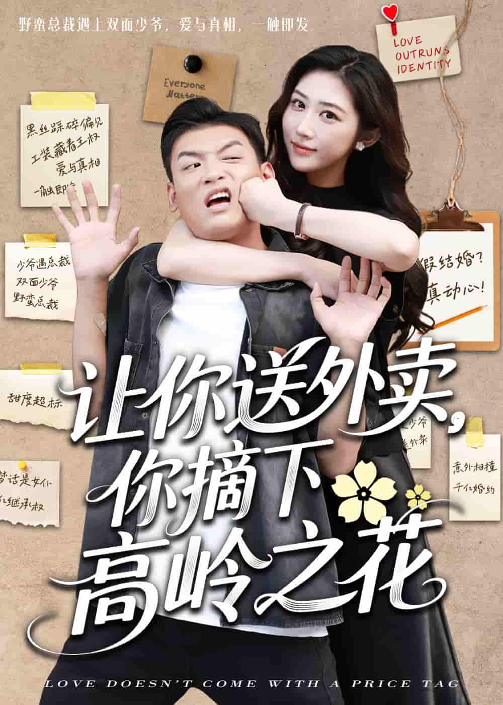 让你送外卖，你摘下高岭之花剧照