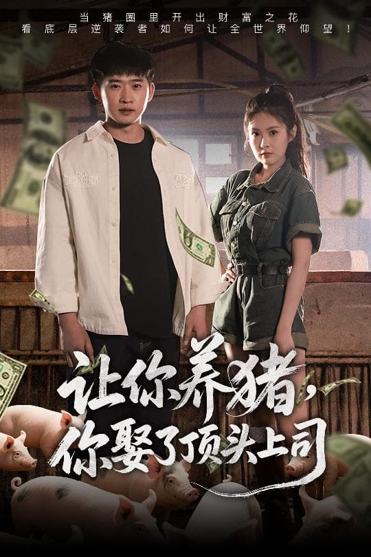 让你养猪，你娶了顶头上司 - 短剧短剧海报图片