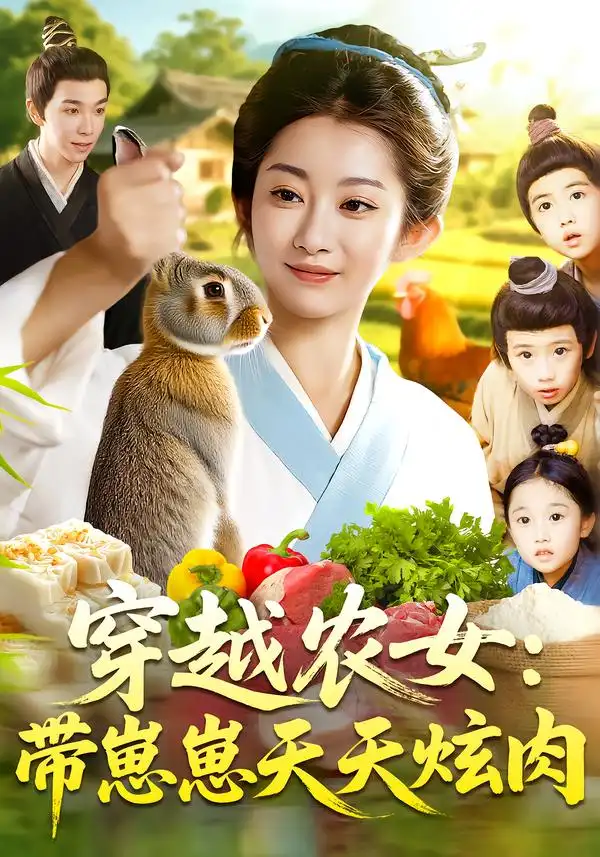 穿越农女带崽崽天天炫肉 - 短剧短剧海报图片