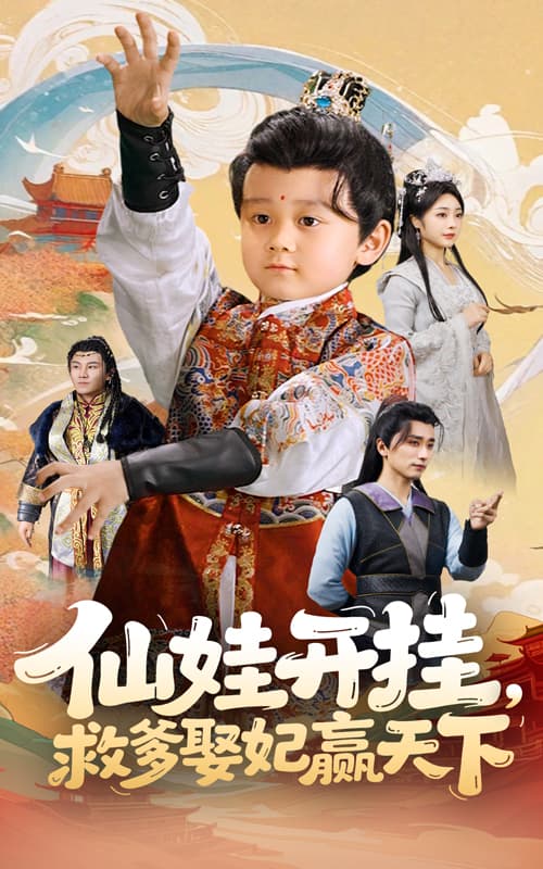 仙娃开挂救爹娶妃赢天下 - 短剧短剧海报图片