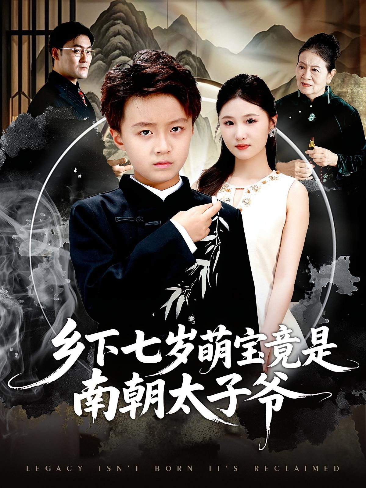 乡下七岁萌宝竟是南朝太子爷 - 短剧短剧海报图片