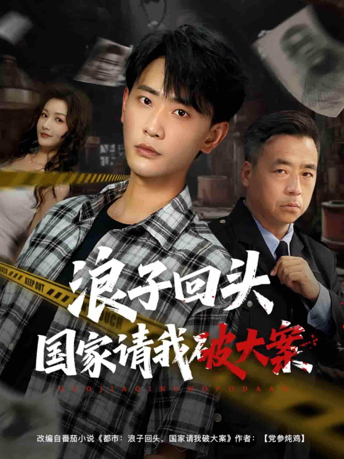 浪子回头国家请我破大案 - 短剧短剧海报图片
