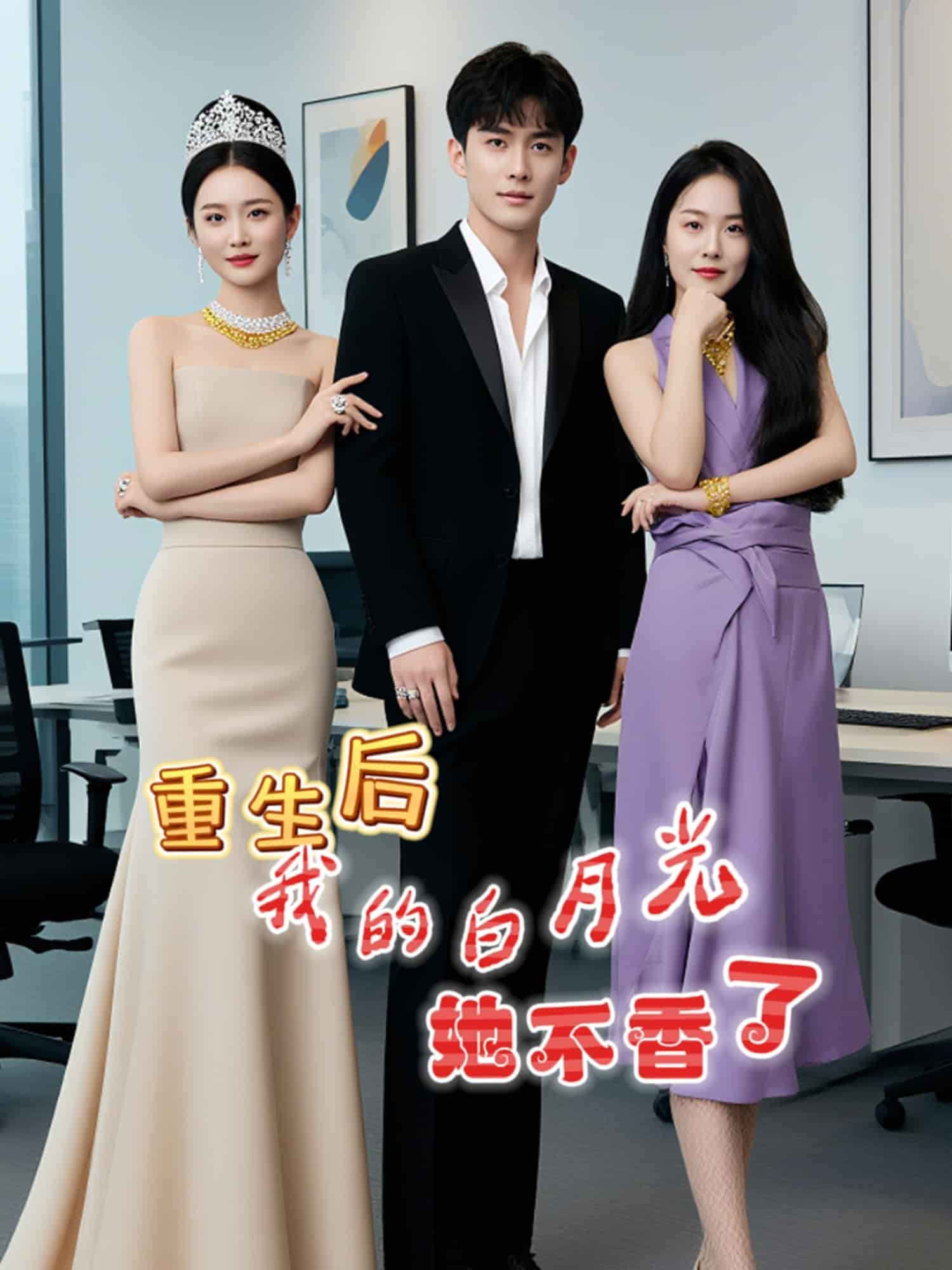 重生后我的白月光她不香了 - 短剧短剧海报图片