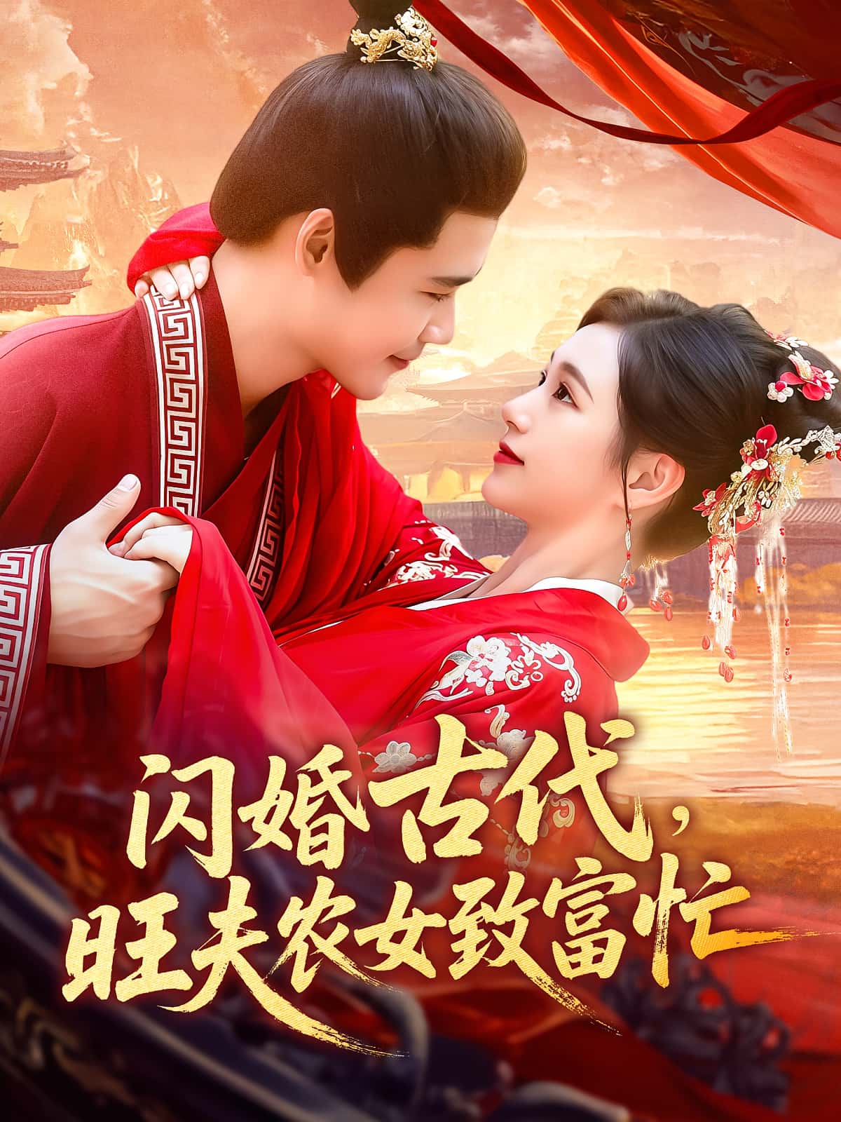 闪婚古代旺夫农女致富忙 - 短剧短剧海报图片