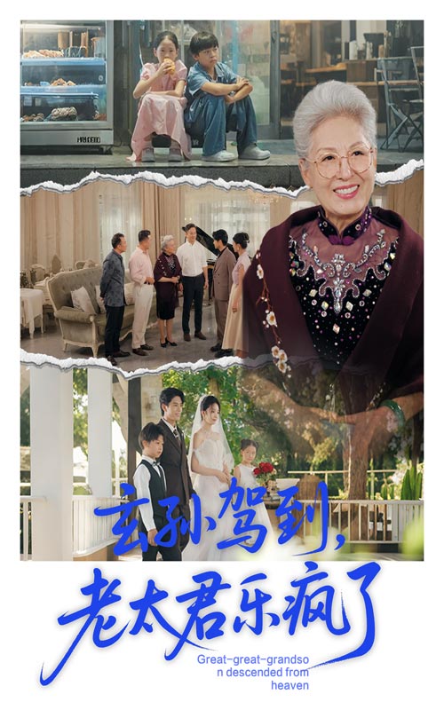 玄孙驾到老太君乐疯了 - 短剧短剧海报图片