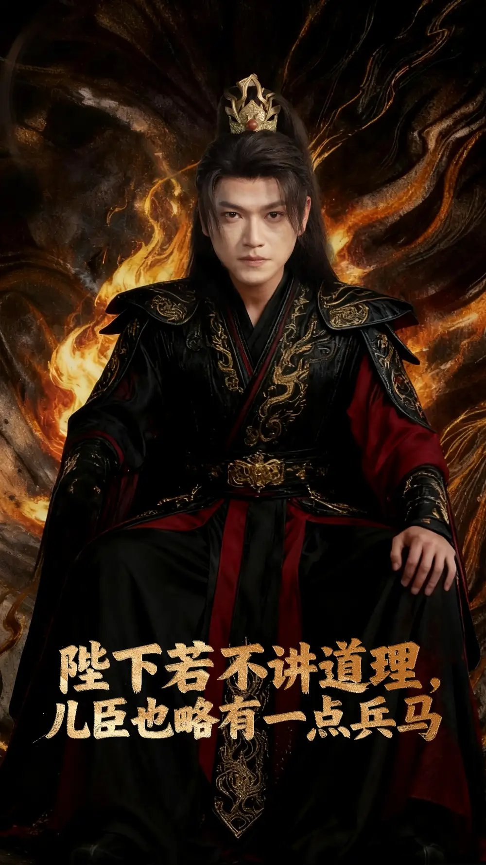 陛下若不讲道理儿臣也略有一点兵马 - 短剧短剧海报图片
