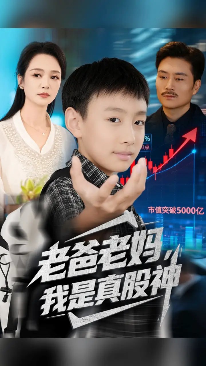 老爸老妈我是真股神 - 短剧短剧海报图片