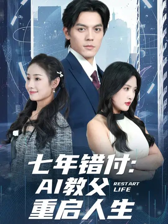 七年错付：AI教父重启人生 - 短剧短剧海报图片