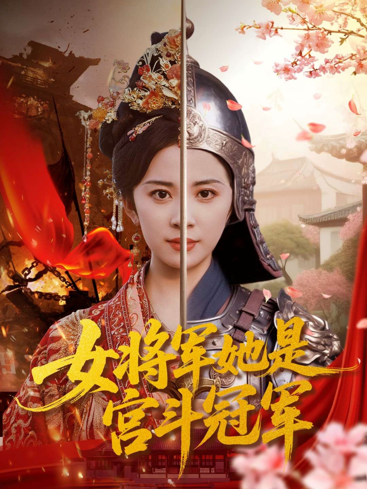 女将军她是宫斗冠军 - 短剧短剧海报图片