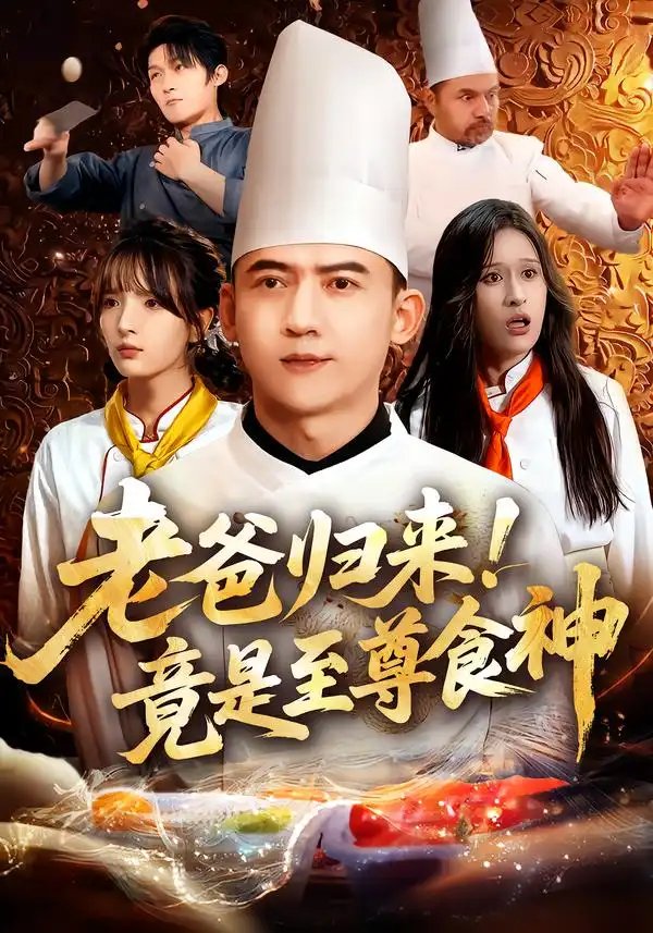 老爸归来！竟是至尊食神 - 短剧短剧海报图片