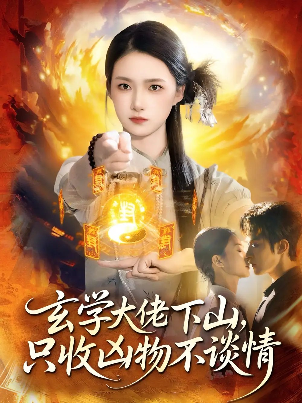 玄学大佬下山，只收凶物不谈情 - 短剧短剧海报图片