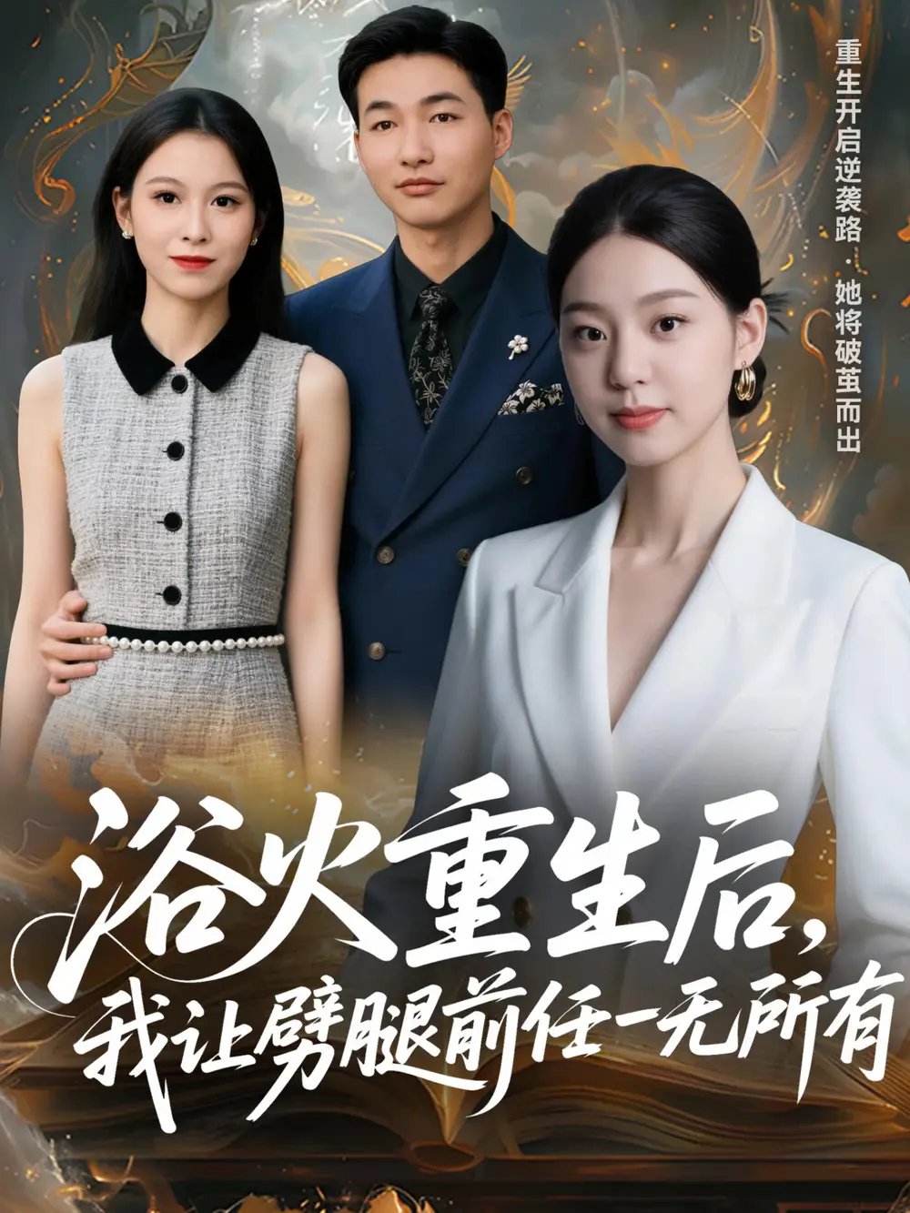 浴火重生后，我让劈腿前任一无所有＆甩掉前任后，我涅槃重生了