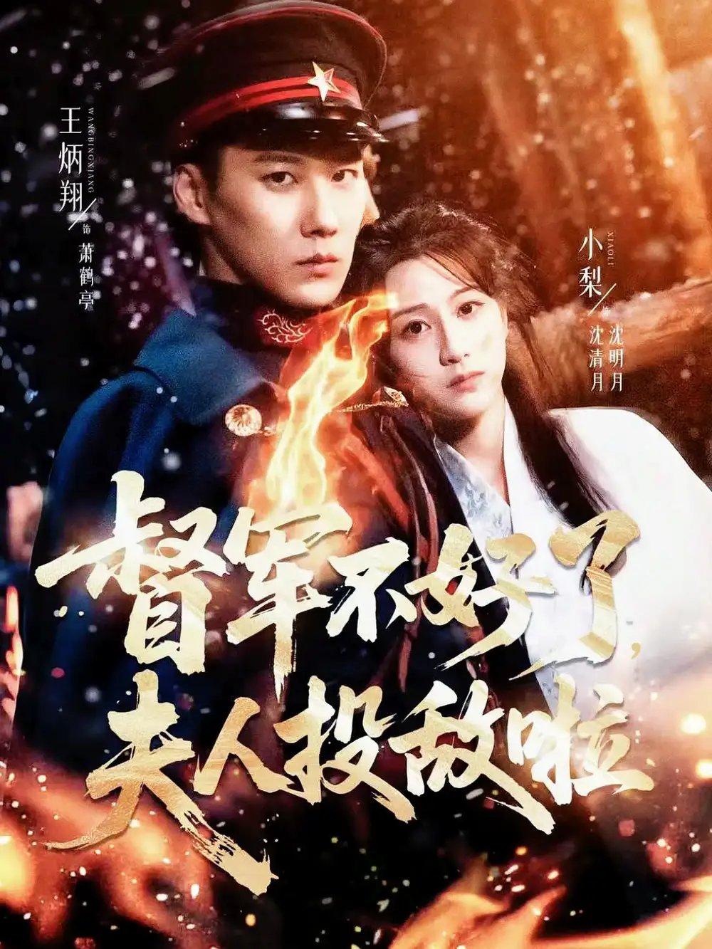 督军不好了夫人投敌啦＆清月照鹤亭 - 短剧短剧海报图片