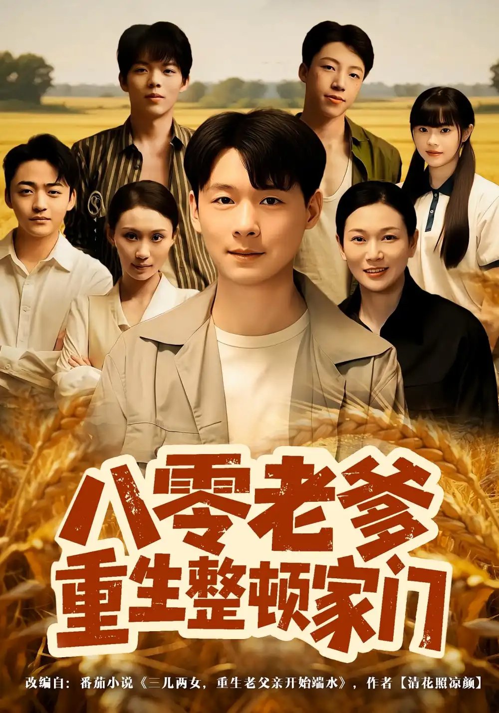 八零老爹重生整顿家门 - 短剧短剧海报图片