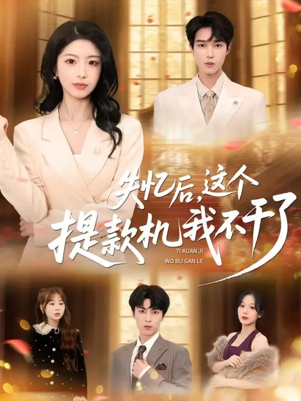 失忆后，这个提款机我不干了 - 短剧短剧海报图片