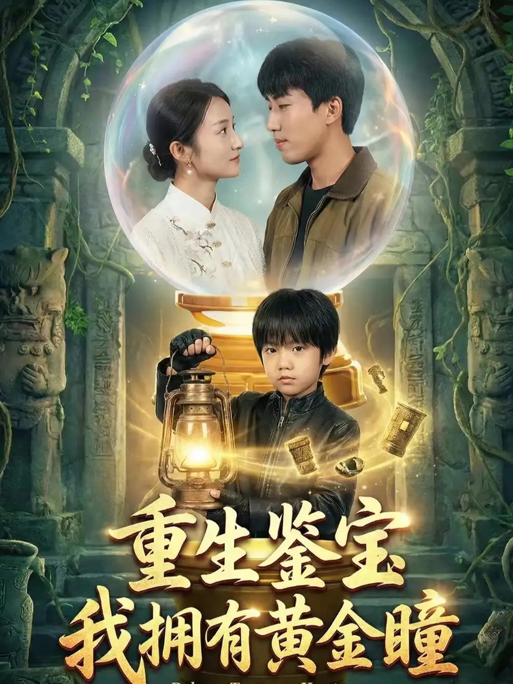 重生鉴宝，我拥有黄金瞳 - 短剧短剧海报图片