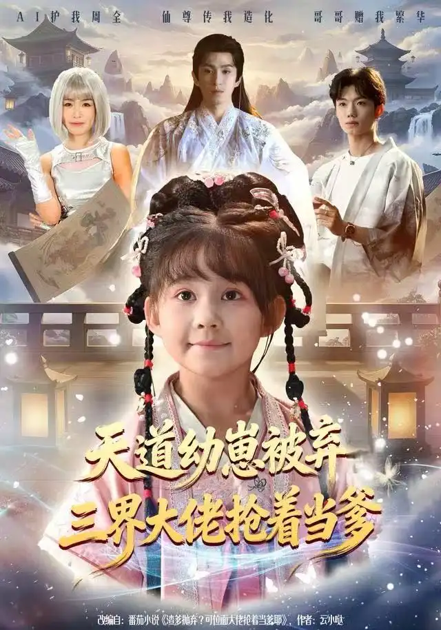 天道幼崽被弃三界大佬抢着当爹 - 短剧短剧海报图片