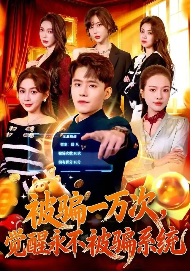 被骗一万次，觉醒永不被骗系统 - 短剧短剧海报图片