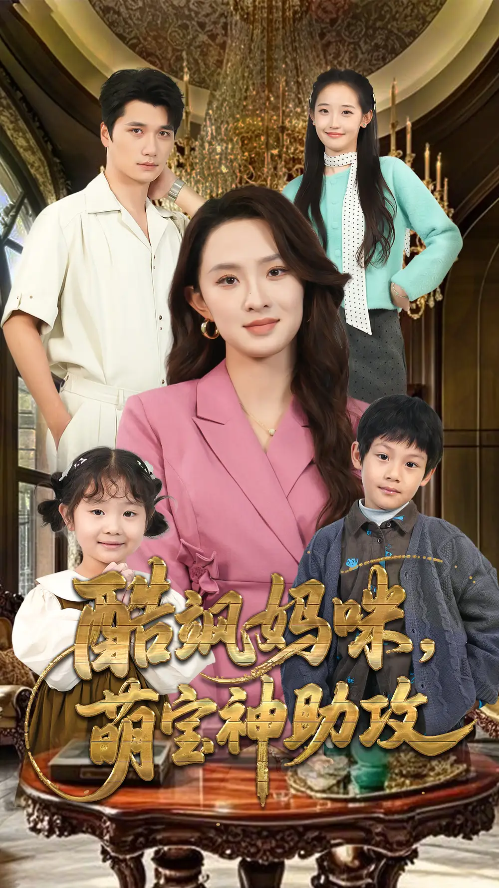 酷飒妈咪，萌宝神助攻 - 短剧短剧海报图片
