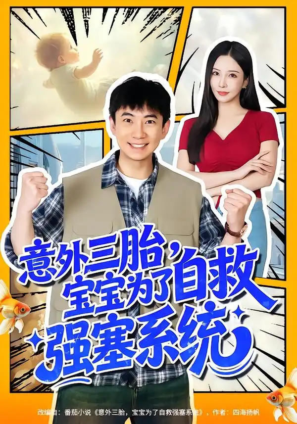 意外三胎，宝宝为了自救强塞系统 - 短剧短剧海报图片