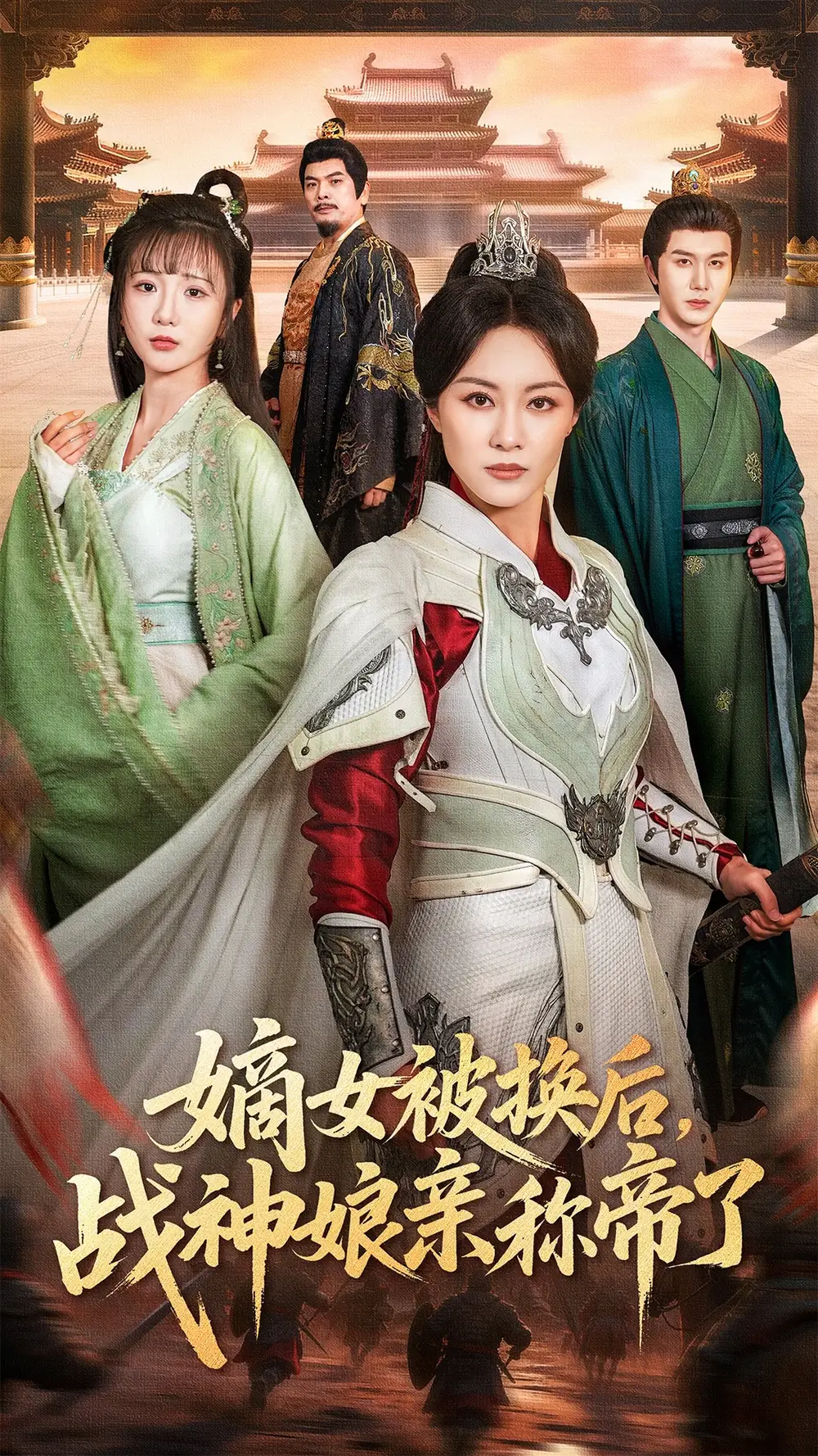 嫡女被换后战神娘亲称帝了 - 短剧短剧海报图片