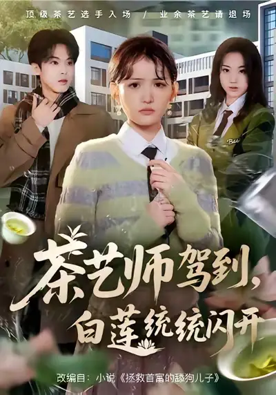 茶艺师驾到白莲统统闪开 - 短剧短剧海报图片
