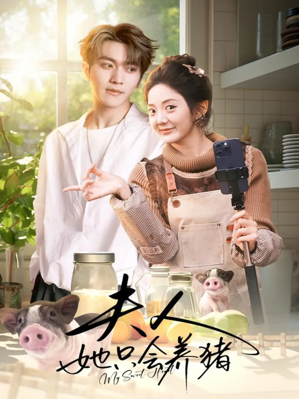 夫人她只会养猪 - 短剧短剧海报图片