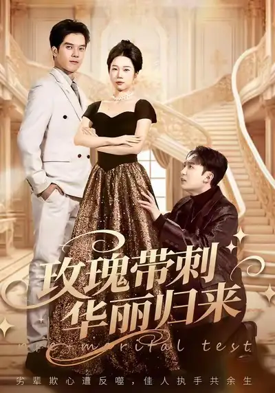 玫瑰带刺华丽归来＆婚前测试他不配 - 短剧短剧海报图片