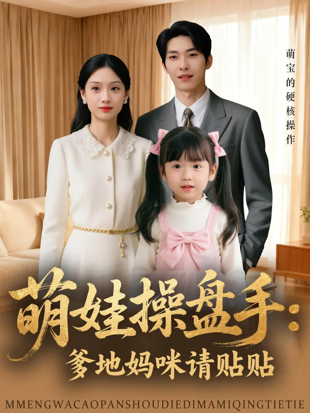萌娃操盘手：爹地妈咪请贴贴 - 短剧短剧海报图片
