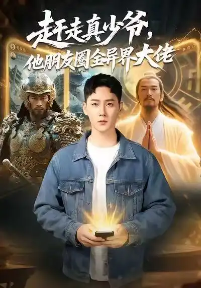 赶走真少爷，他朋友圈全异界大佬＆逆袭真少爷：开局朋友圈通万界 - 短剧短剧海报图片