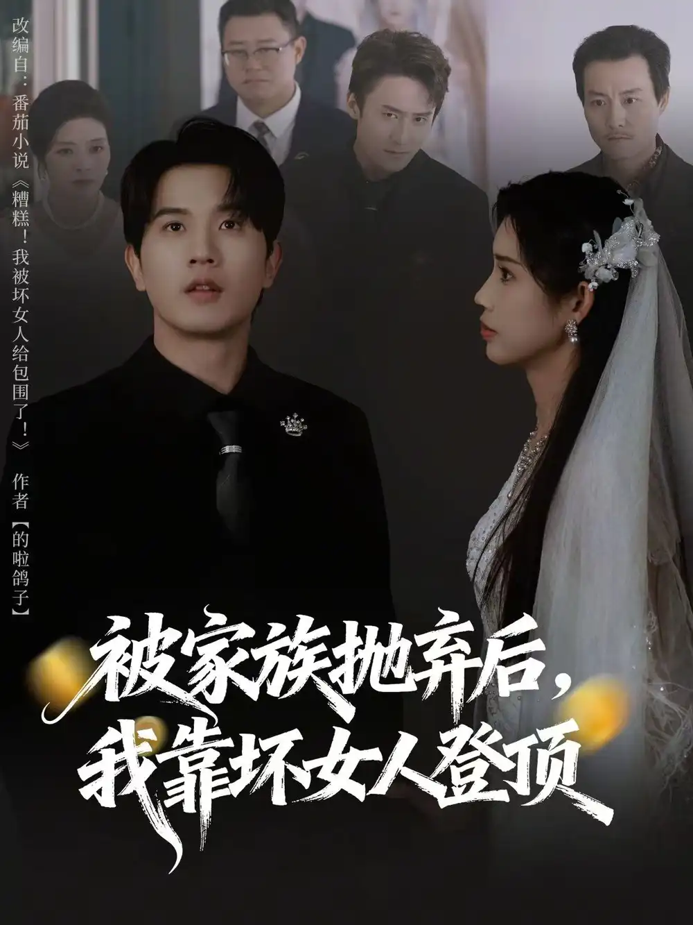被家族抛弃后，我靠坏女人登顶＆重生后，我靠人脉夺回少爷身份 - 短剧短剧海报图片