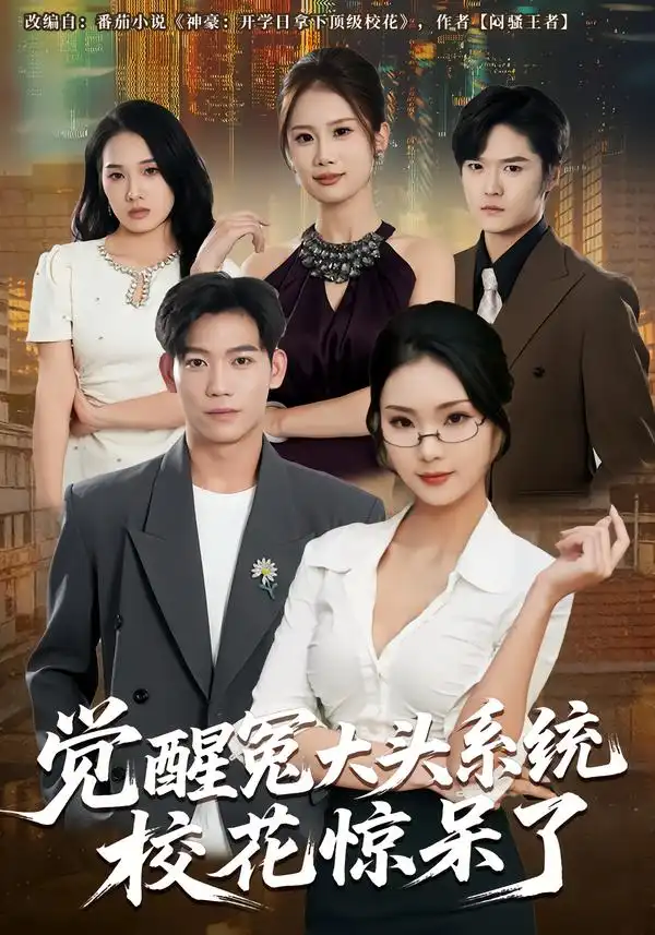 觉醒冤大头系统校花惊呆了 - 短剧短剧海报图片