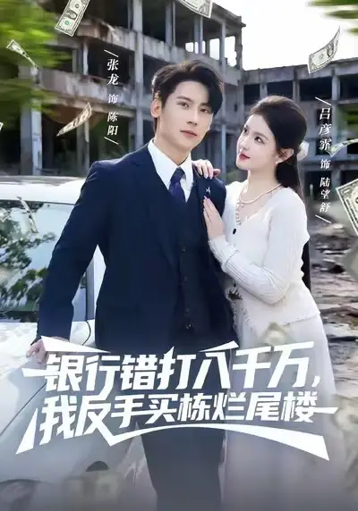 银行错打八千万，我反手买栋烂尾楼 - 短剧短剧海报图片