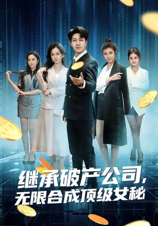 继承破产公司，无限合成顶级女秘 - 短剧短剧海报图片