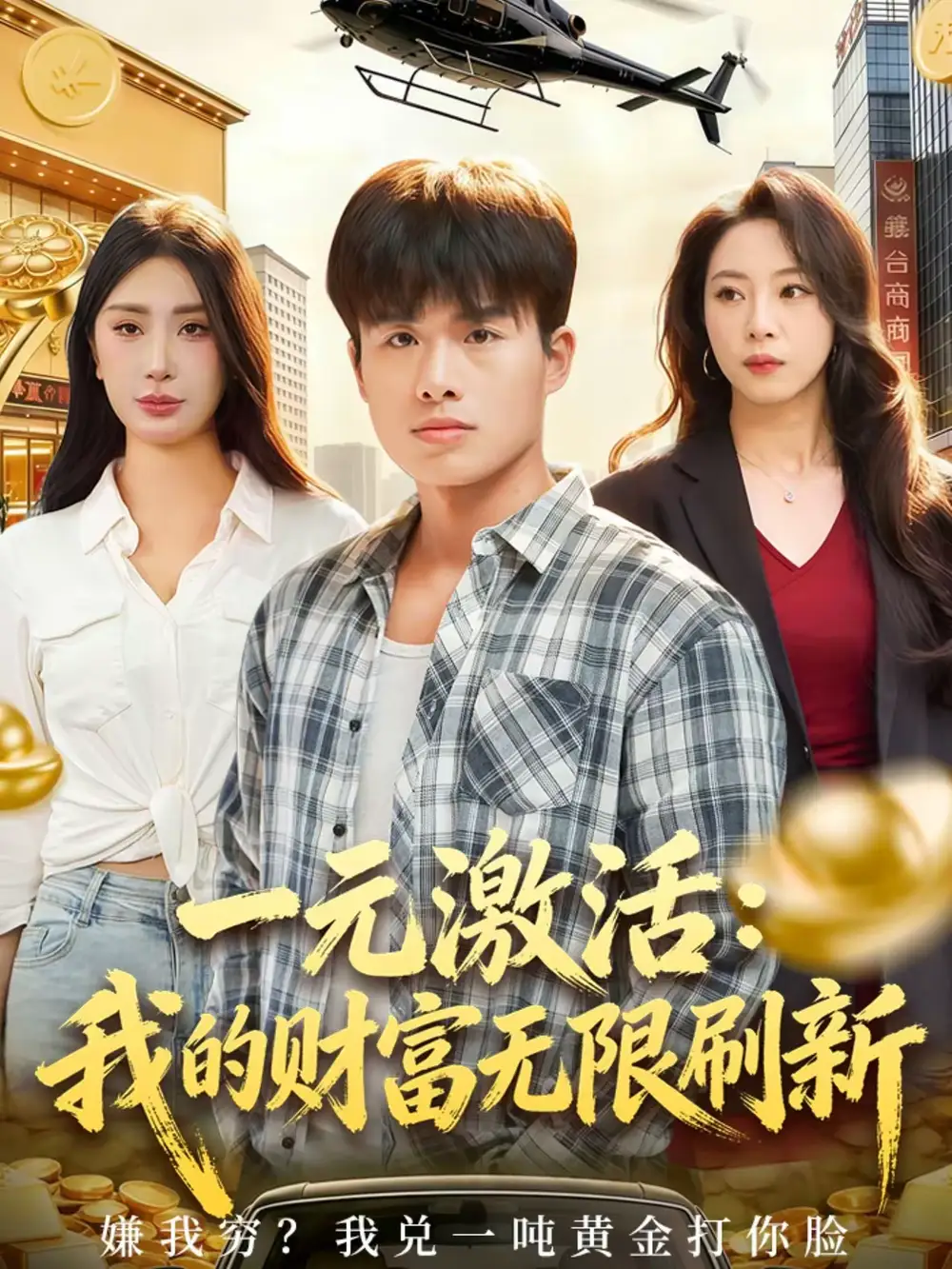 一元激活：我的财富无限刷新 - 短剧短剧海报图片