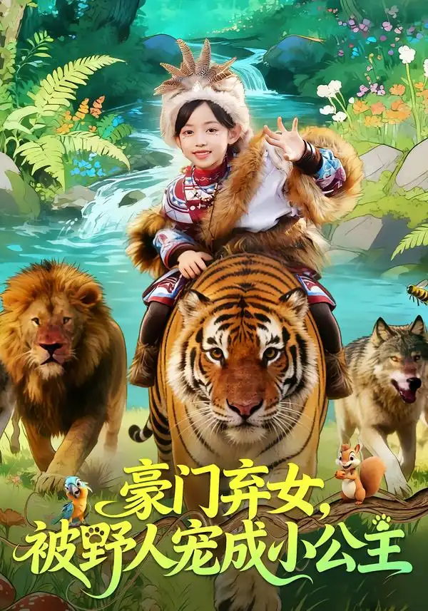 豪门弃女，被野人宠成小公主 - 短剧短剧海报图片