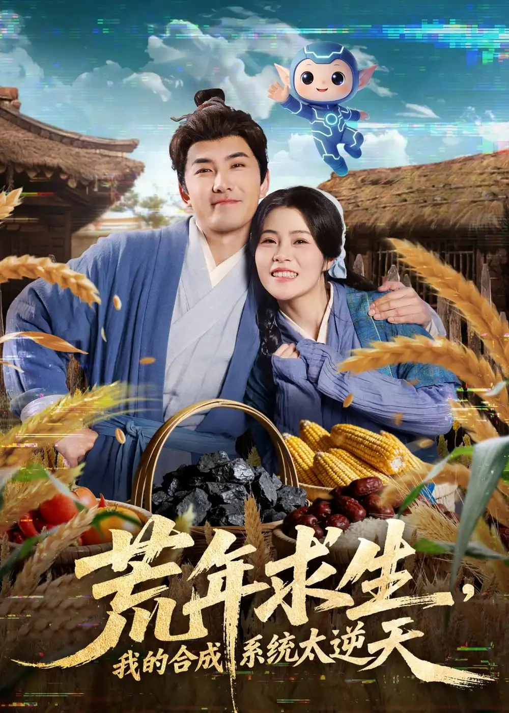 荒年求生，我的合成系统太逆天 - 短剧短剧海报图片
