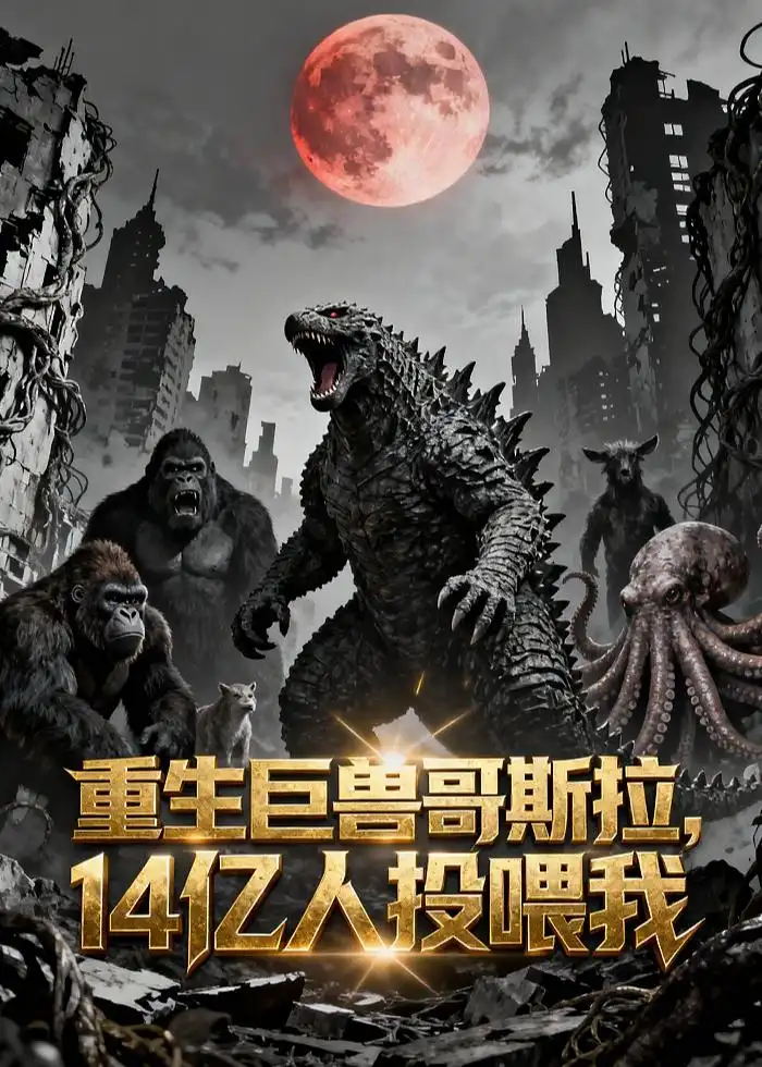 重生巨兽哥斯拉,14亿人投喂我&重生巨兽哥斯拉14亿人投喂我