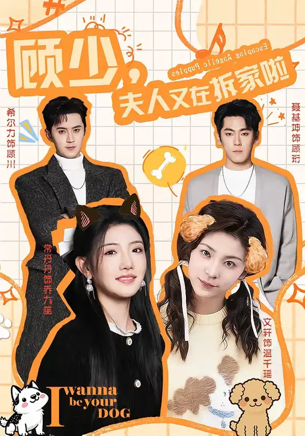 顾少，夫人又在拆家啦 - 短剧短剧海报图片