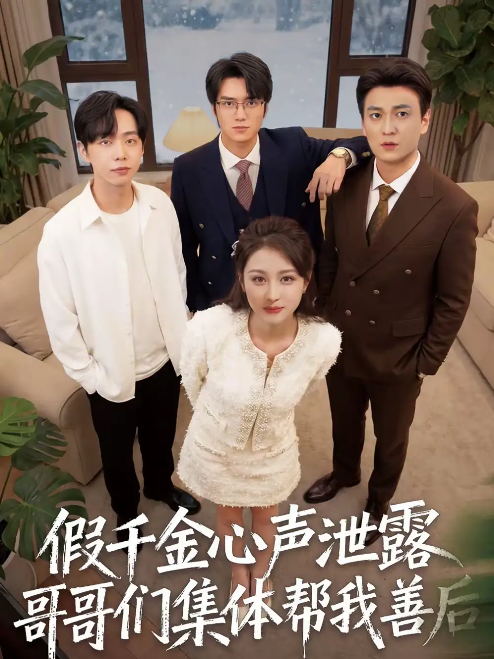 假千金心声泄露哥哥们集体帮我善后 - 短剧短剧海报图片