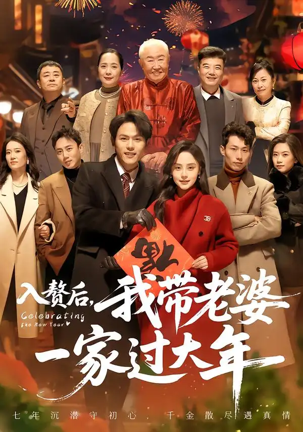 入赘后，我带老婆一家过大年 - 短剧短剧海报图片