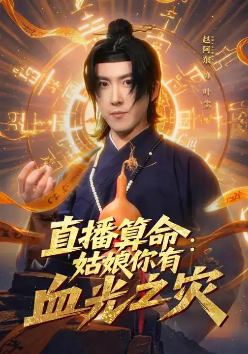 直播算命：姑娘你有血光之灾 - 短剧短剧海报图片