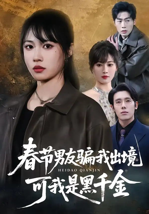 春节男友骗我出境，可我是黑千金 - 短剧短剧海报图片