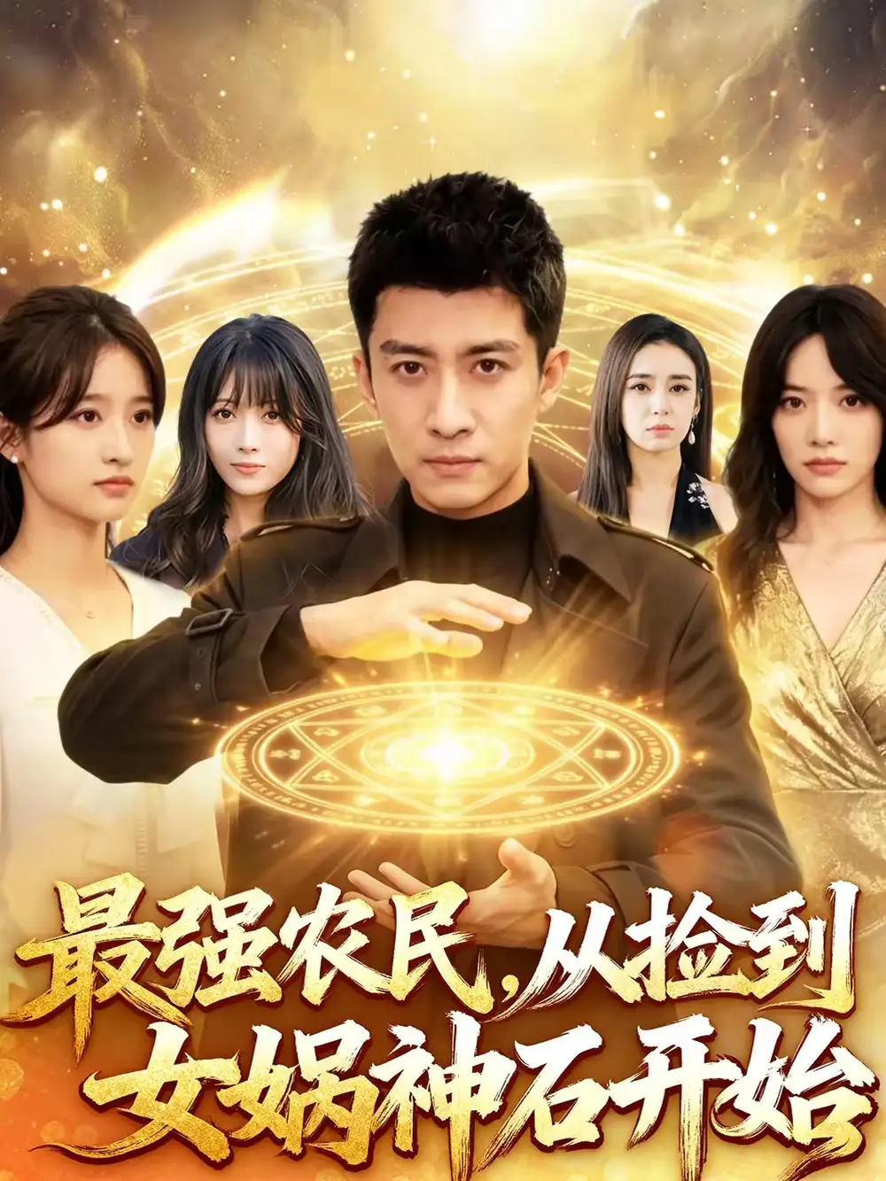 最强农民，从捡到女娲神石开始 - 短剧短剧海报图片
