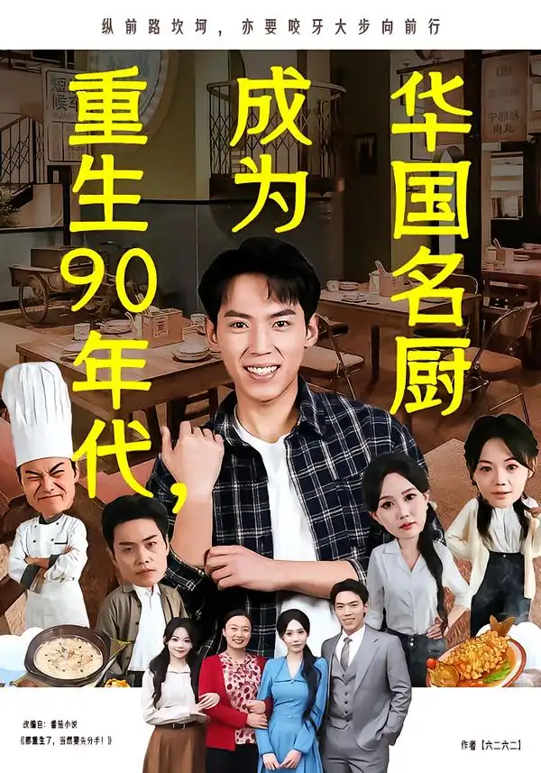 重生90年代，成为华国名厨 - 短剧短剧海报图片