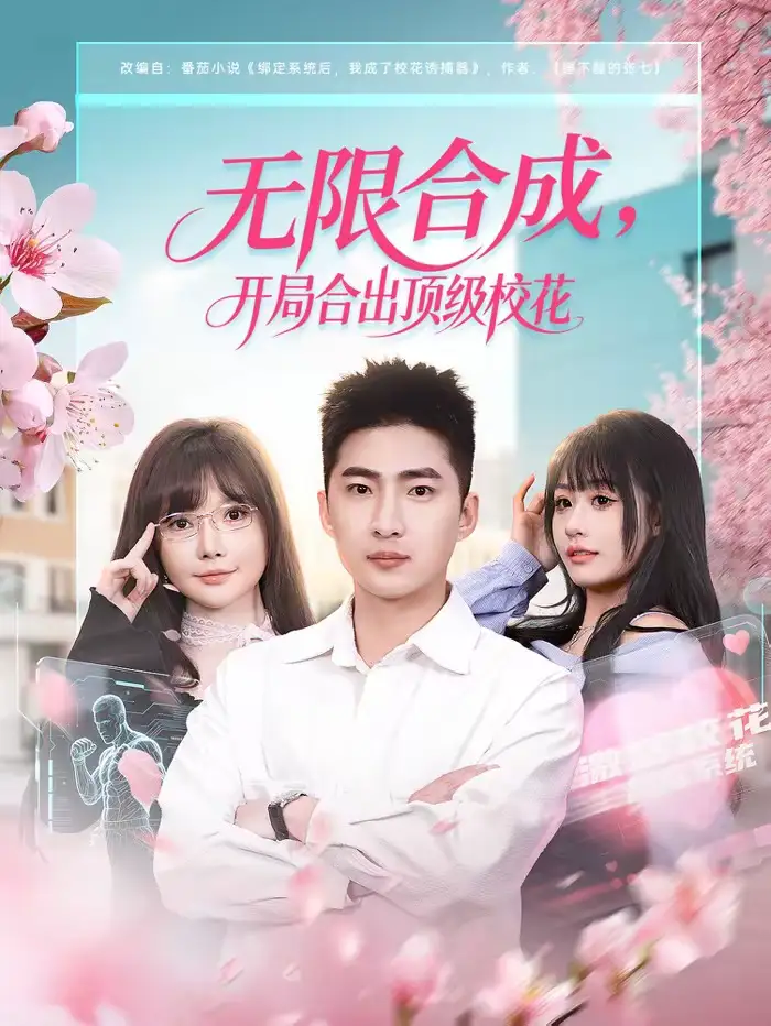 无限合成，开局合出顶级校花 - 短剧短剧海报图片