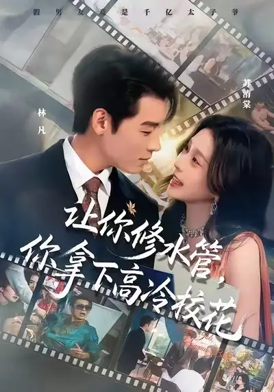 让你修水管，你拿下高冷校花 - 短剧短剧海报图片