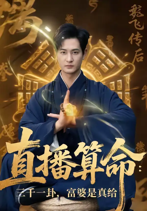 直播算命：三千一卦，富婆是真给＆直播算命三千一卦富婆是真给 - 短剧短剧海报图片