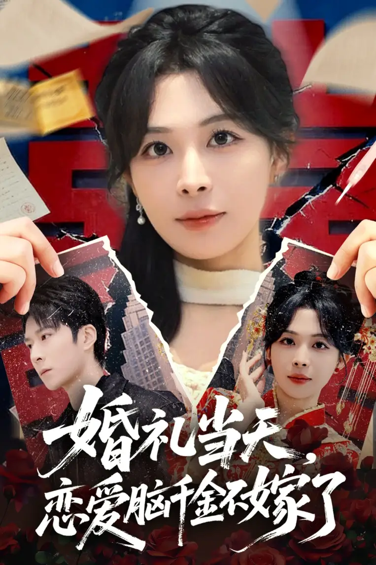 婚礼当天，恋爱脑千金不嫁了 - 短剧短剧海报图片