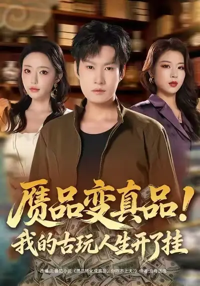 赝品变真品！我的古玩人生开了挂 - 短剧短剧海报图片